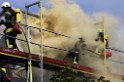 Dachstuhlbrand Koeln Poll Geislarerstr P108